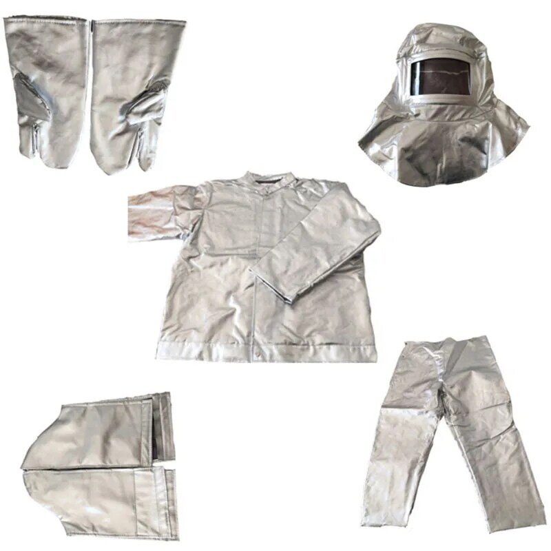 Fire Insulation Suit 500 °C HighTemperature Anti-scalding Radiation Protective Cloth Protective Insulated Fire-proof Suit DFH003
