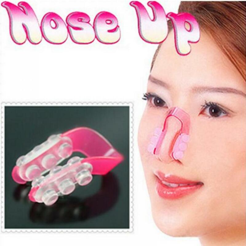 2Pcs/lot Nose Up Lifting Shaping Shaper Orthotics Clip + Bridge Straightening Beauty Clip Nose Up Shaper Tools Drop Shipping