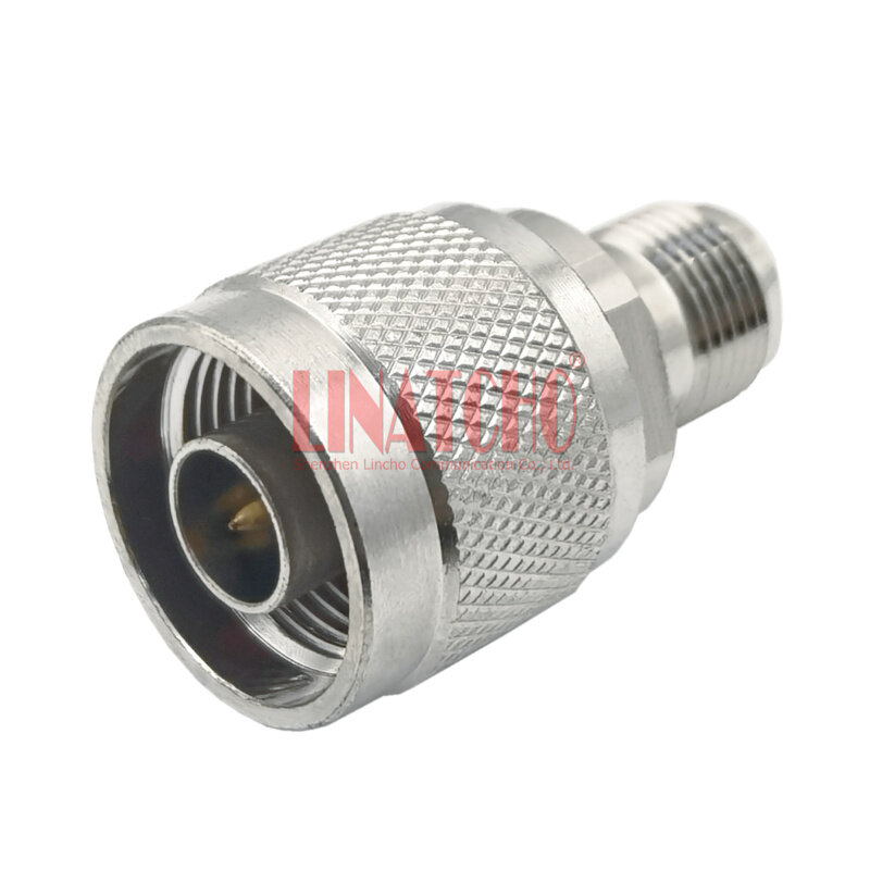 50 ohm Bass Straight Coax Adaptor N male to TNC Female Connector
