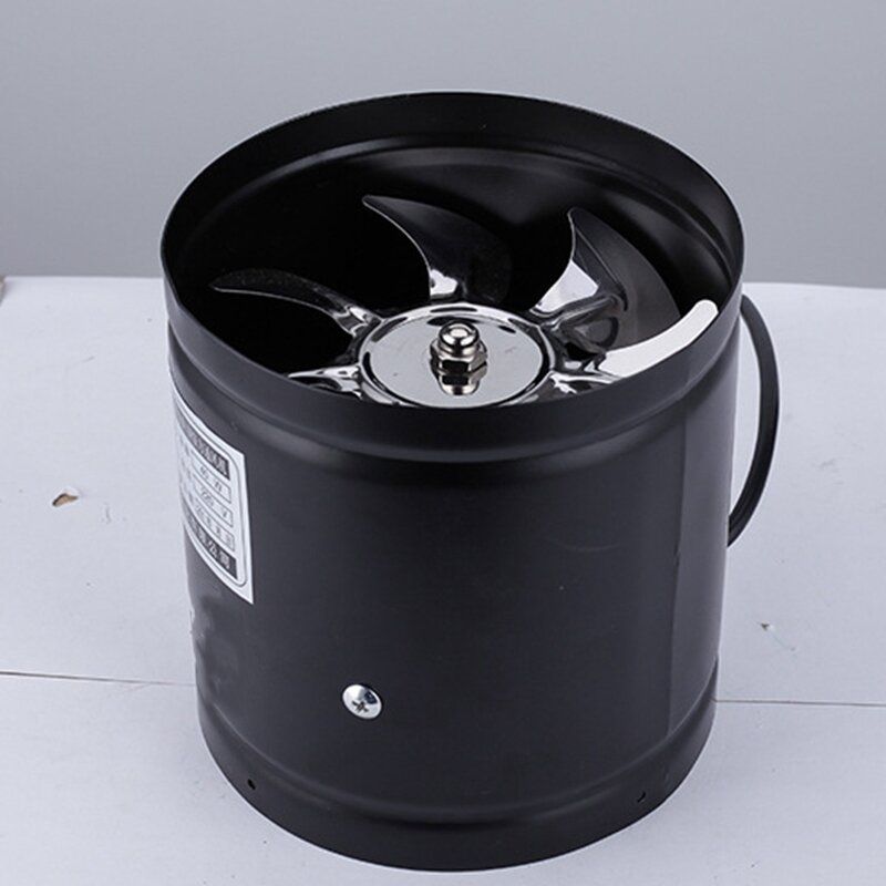 4 Inch Inline-rohrventilator Luft Ventilator Metall Rohr Ventilation Exhaust Fan Mini Dunst Bad Wc Wand Fan Kanal Fan zugang