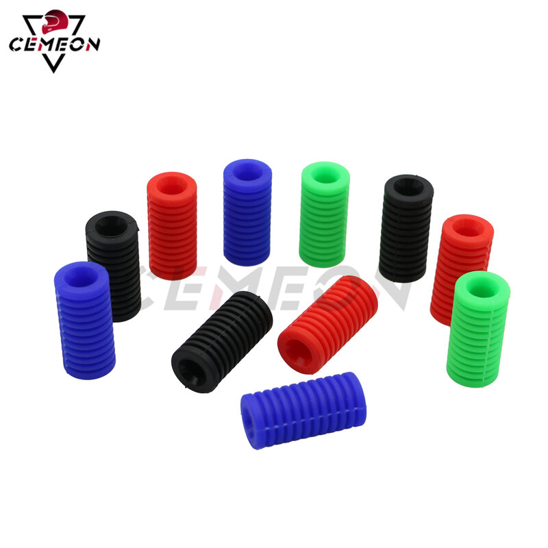 Universal Motorcycle Bicycle  Gear Lever Cover Pedal Type Silicone Tip Pad Pedal Toe Protective Cover Gear Rubber Cover