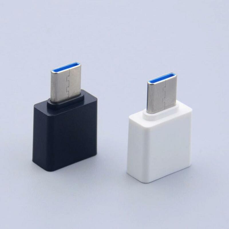 2Pcs USB Converter Plug and Play Fast Transmission Universal USB to Type-C/Micro Connector for Smartphone