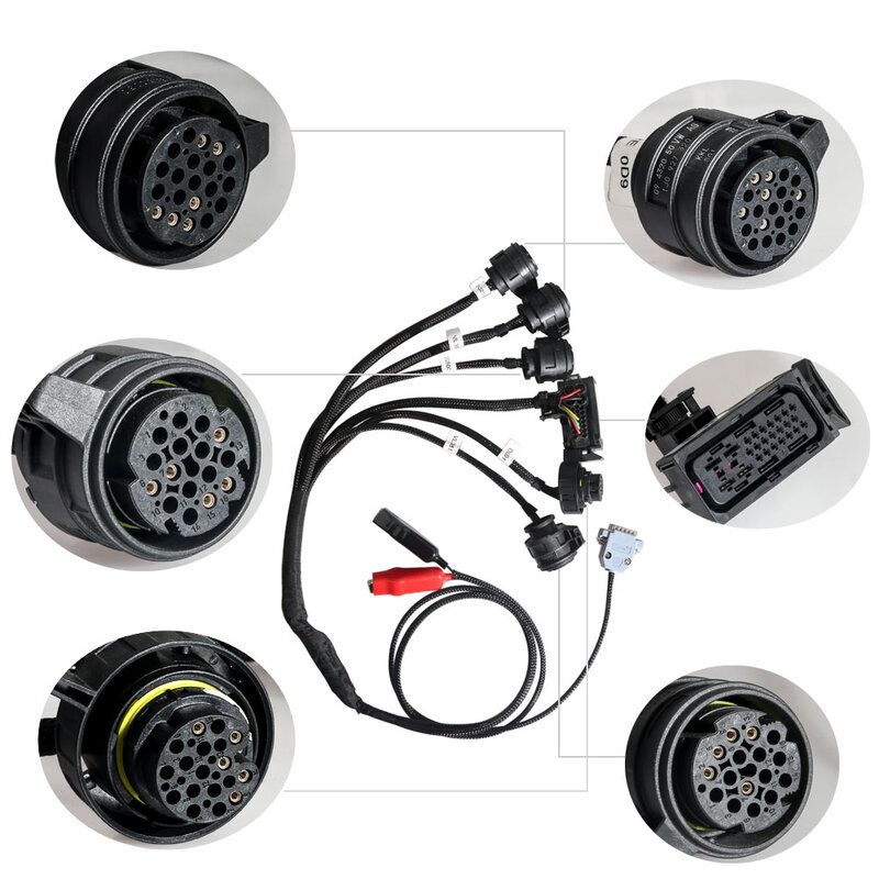 VAG Gearbox Adapters for DQ250 DQ200 VL381 VL300 DQ500 DL501 Gearbox Cables Read and Write work with ECU Programmer
