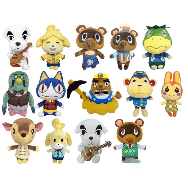 2020 새로운 동물 횡단 KK 플러시 장난감 만화 인형 인형 소프트 인형 장난감 어린이 선물 완구