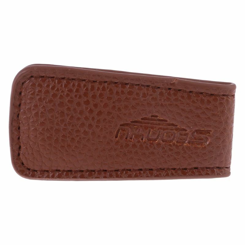 Billetera delgada magnética de cuero para hombre, billetera con Clip para tarjetas de crédito y carnet de identidad, bolsillo
