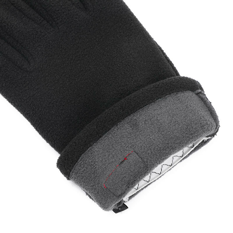Men Women Winter Polar Fleece Silica Gel Non Slip Touch Screen Driving Mitten Plus Velvet Thick Warm Sport Cycling Glove F22