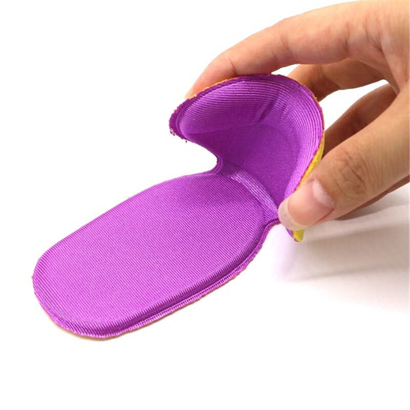 1 par t-forma alta calcanhar apertos forro pé calcanhar protetor almofadas de almofada para mulher saltos altos adesivos