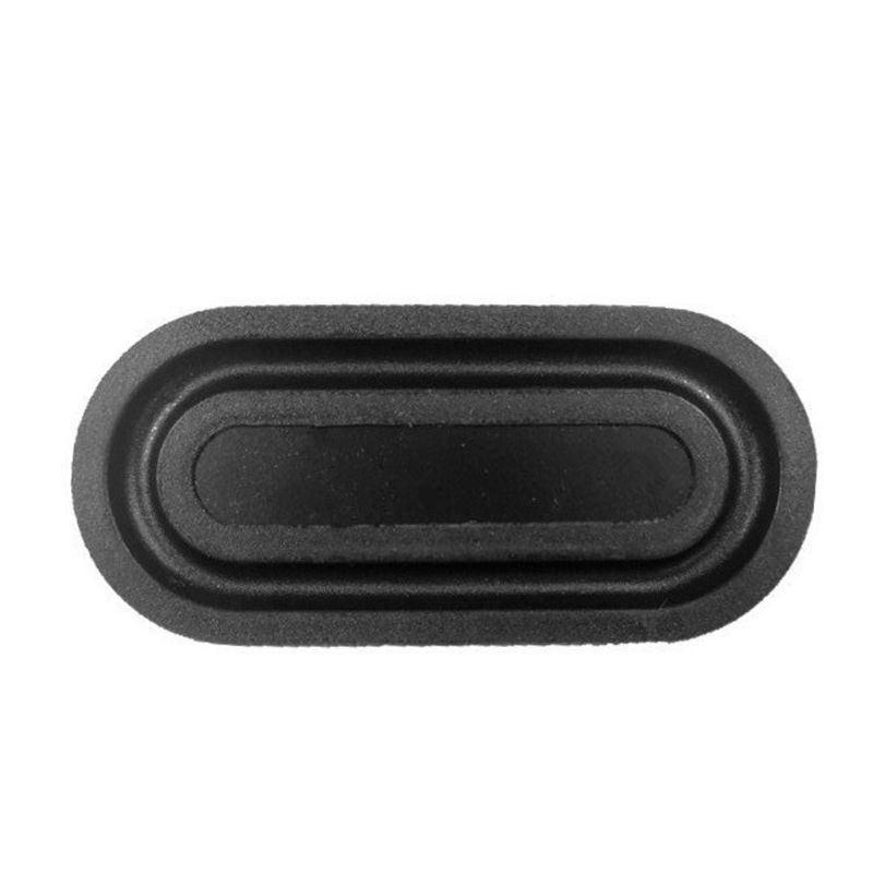 2 sztuk owalny kształt Bass membrana guma DIY głośnik płyta pasywny grzejnik pomocniczy bas płyty wibracyjne 2040-6090