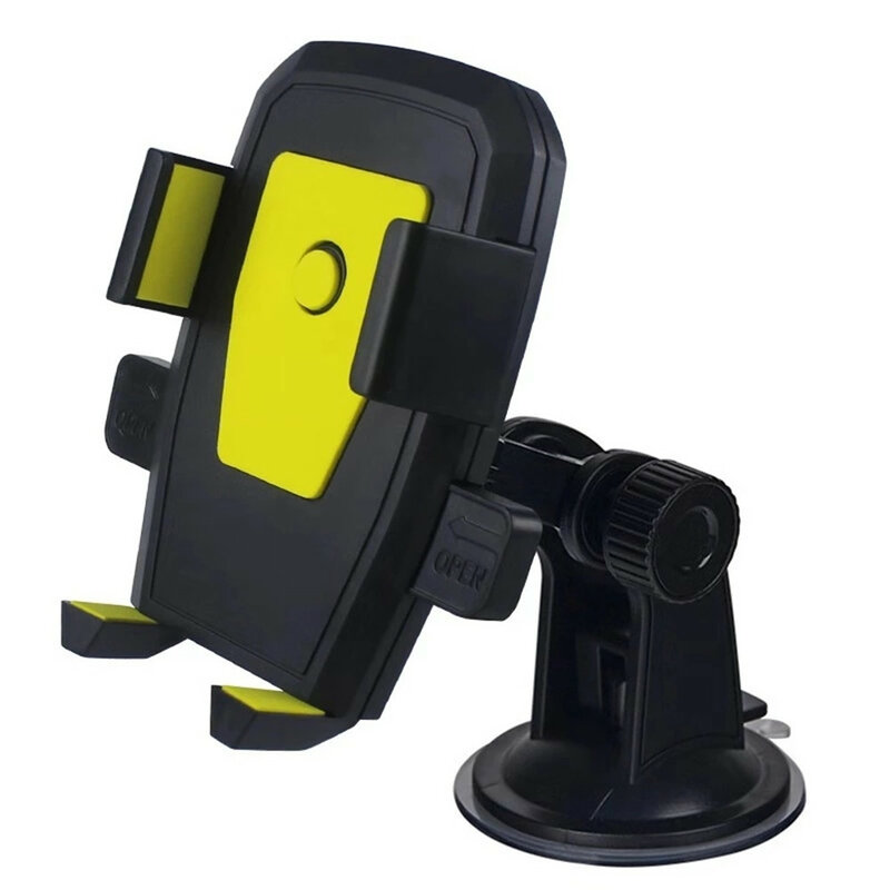 Car Phone Holder 360 Degrees Universal Smartphone Car Mount Holder Adjustable Phone Mounting Suction Cup Holder