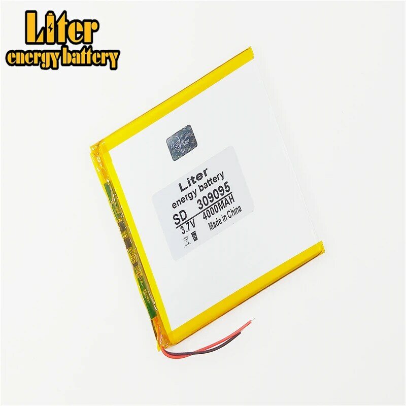 best battery brand Size 309095 3.7V 4000mah Lithium Tablet polymer  with Protection Board For PDA  PCs Digital Prod