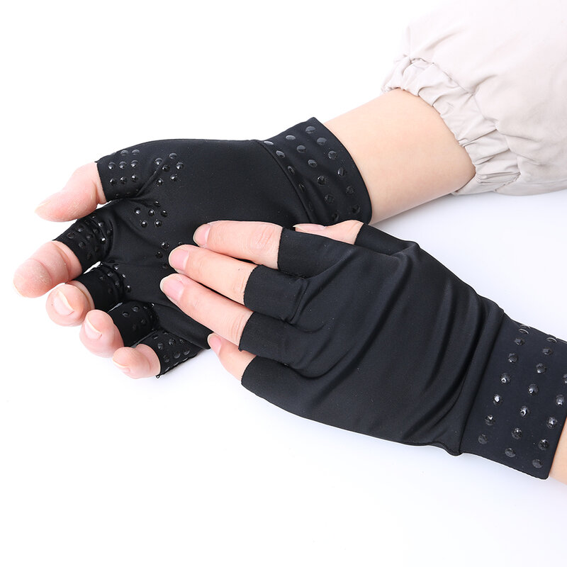 Artretyzm Therapy rękawice Relief zapalenie stawów ból stawów leczenie stawów rękawice magnetyczne wsparcie ręczny masażer zestawy toaletowe