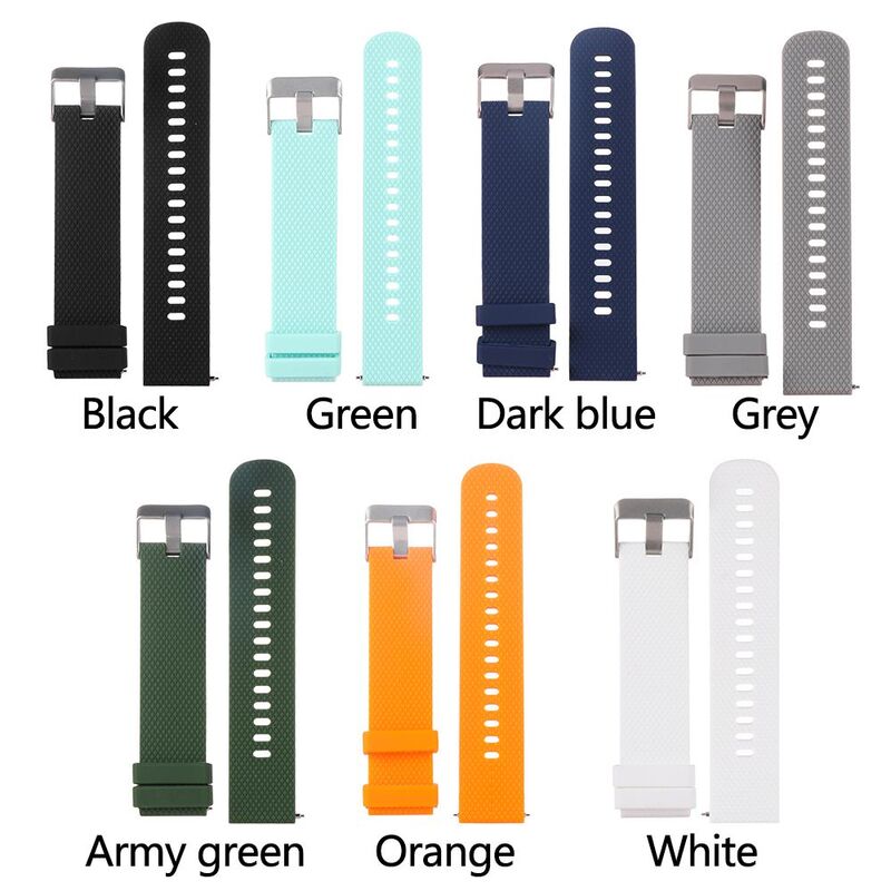 Bracelet de montre en silicone pour Garmin Vivoactive 3, VivomGruHR, bracelet de montre intelligent, dragonne, ceinture, accessoires de bracelet, 20mm