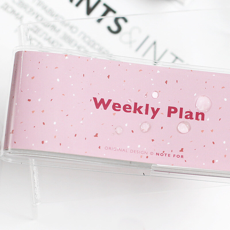 Kawaii Cute Dot Week Notebooks Diary Agenda Notepad Planner Weekly Planner Book Travel School Supplies n1115