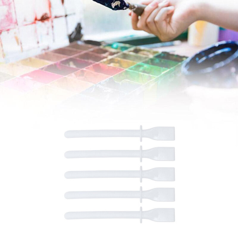 5pcs  Plastic Professional Palette Knife For Oil Painting Healthy For Artist Set Painting Tool Arts Knife