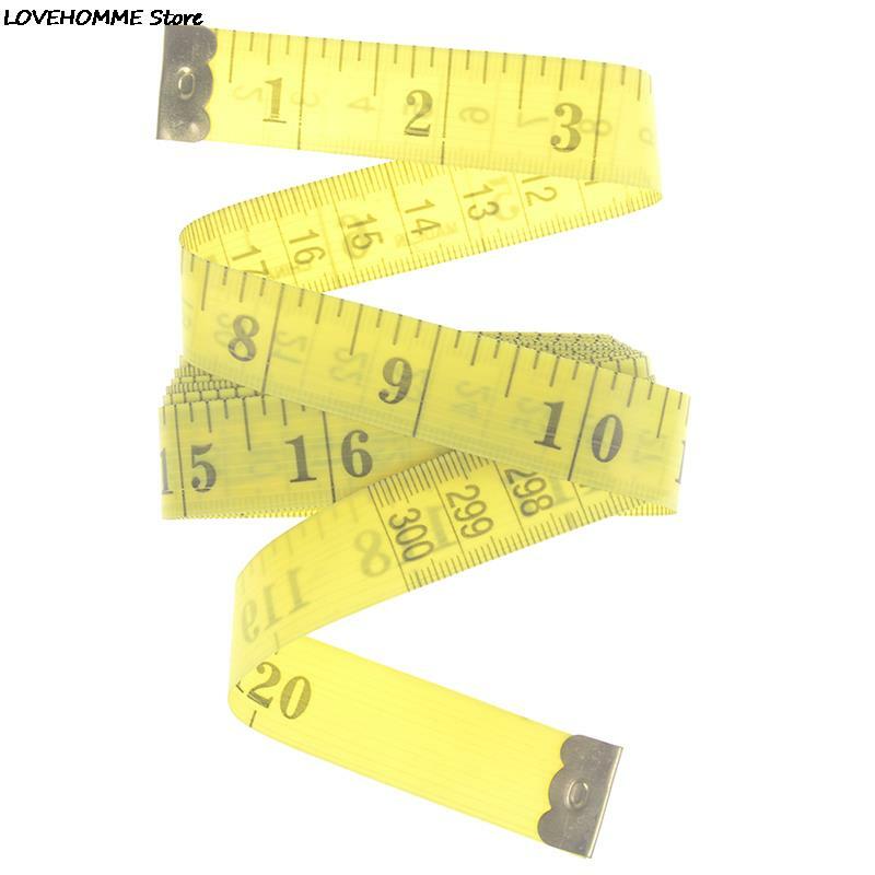 1.5M Mini righello di misurazione del corpo cucito misura di nastro su misura righello piatto morbido centimetro metro nastro di misurazione per cucire
