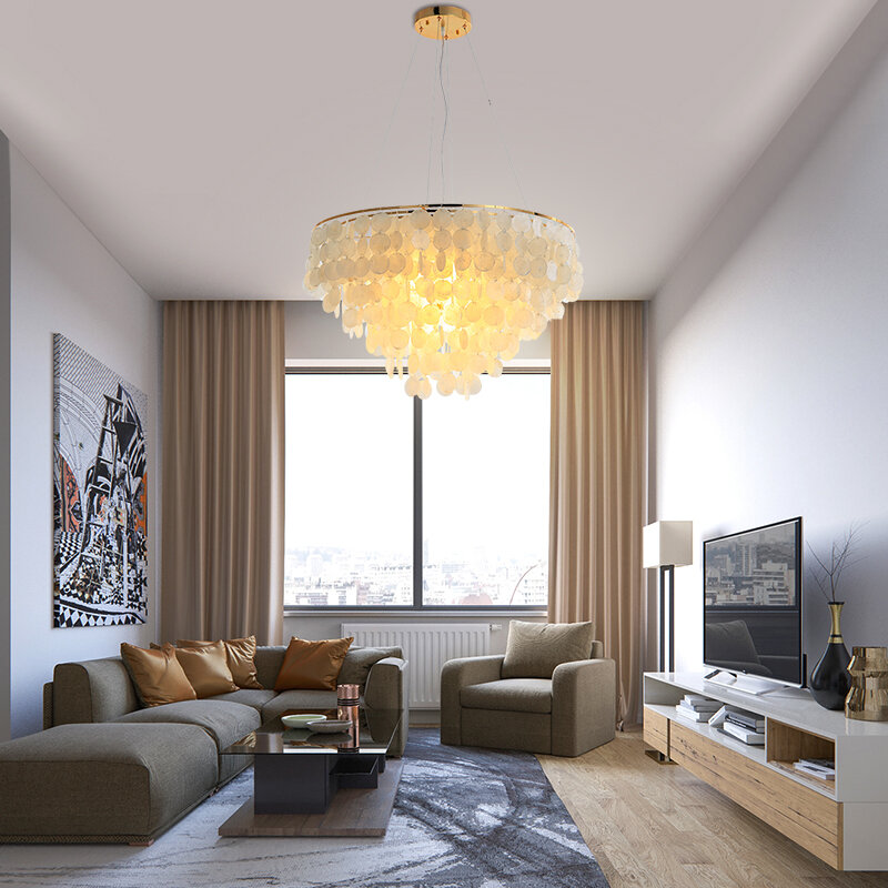Современный белый подвесной светильник, регулируемый Золотой металлический потолочный светильник для ресторанов и отелей, корпус, домашнее освещение с подвеской