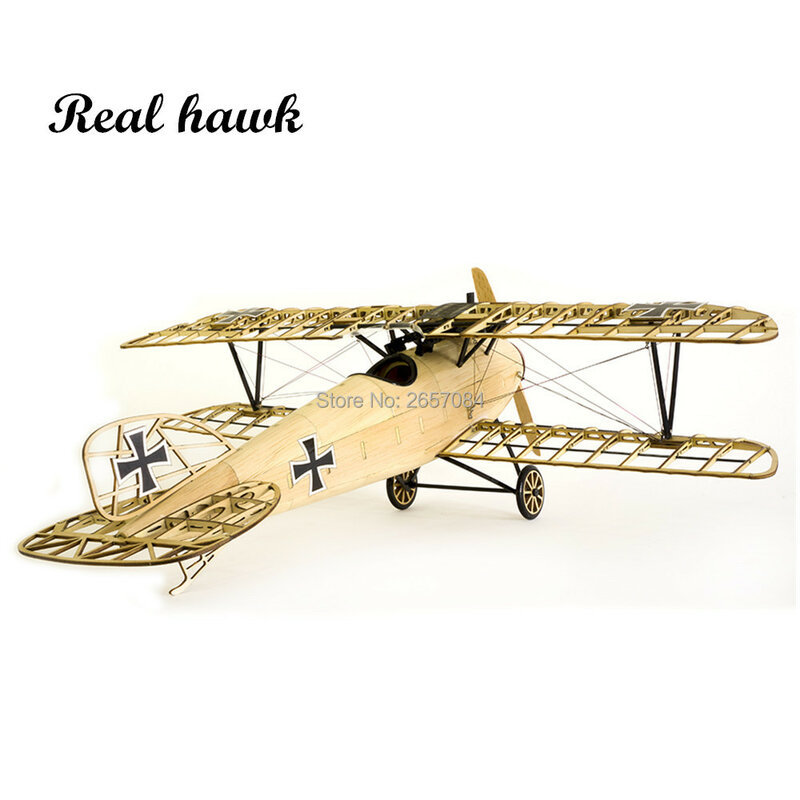 Modelo de avión estático Albatros de 500mm de envergadura, aeromodelismo de madera de Basla cortado con láser para decoración de colección