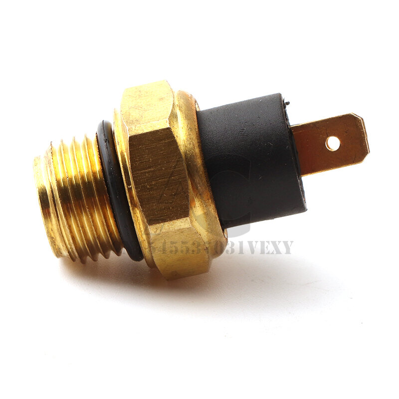 Motorcycle radiator cooling fan water temperature thermostat switch temperature sensor suitable for 200 250 400 450 bicycle
