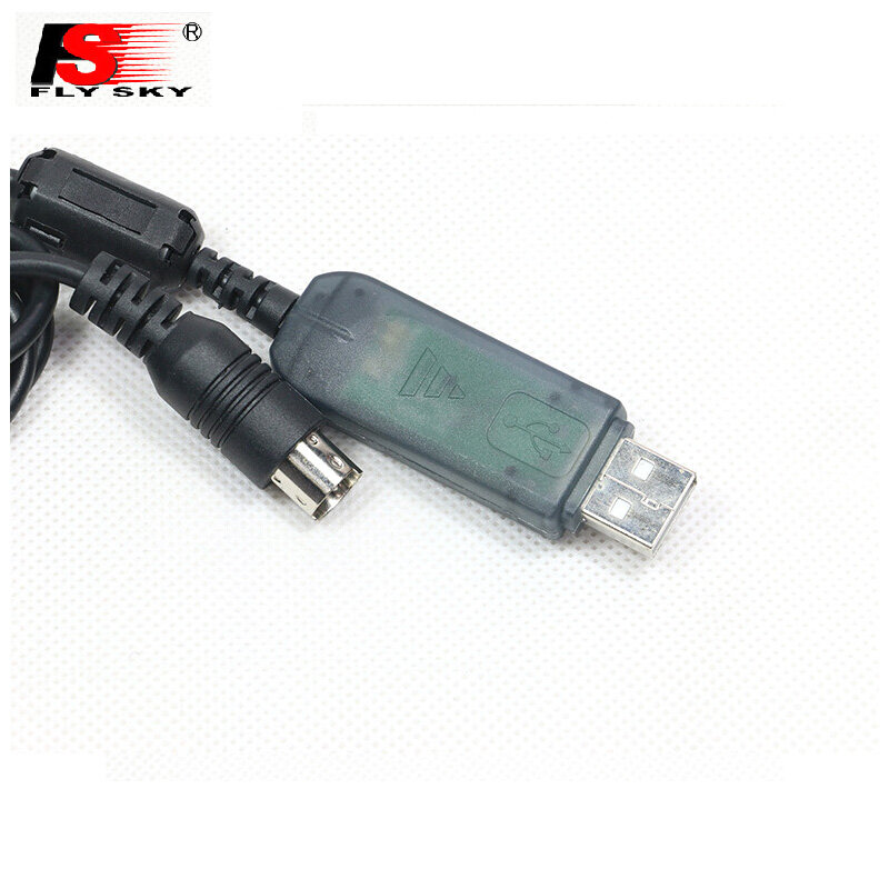 Cable de datos de descarga y actualización de Firmware para transmisor Flysky fly sky FS I6 FS-I6 RC, envío directo