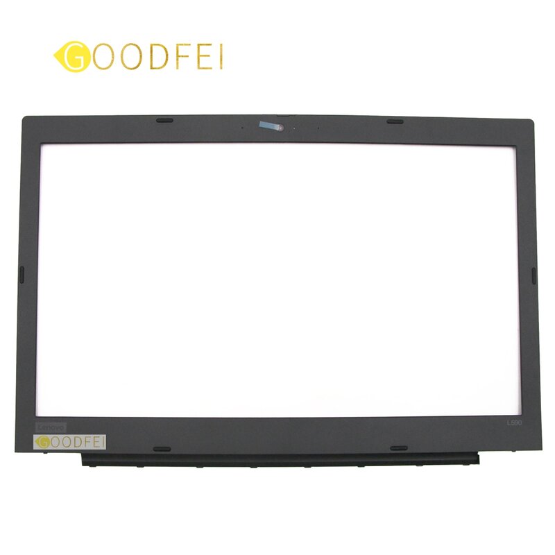 Carcasa para Lenovo ThinkPad L590, cubierta de marco de pantalla frontal LCD, Original, 02DM312 IR 02DM313