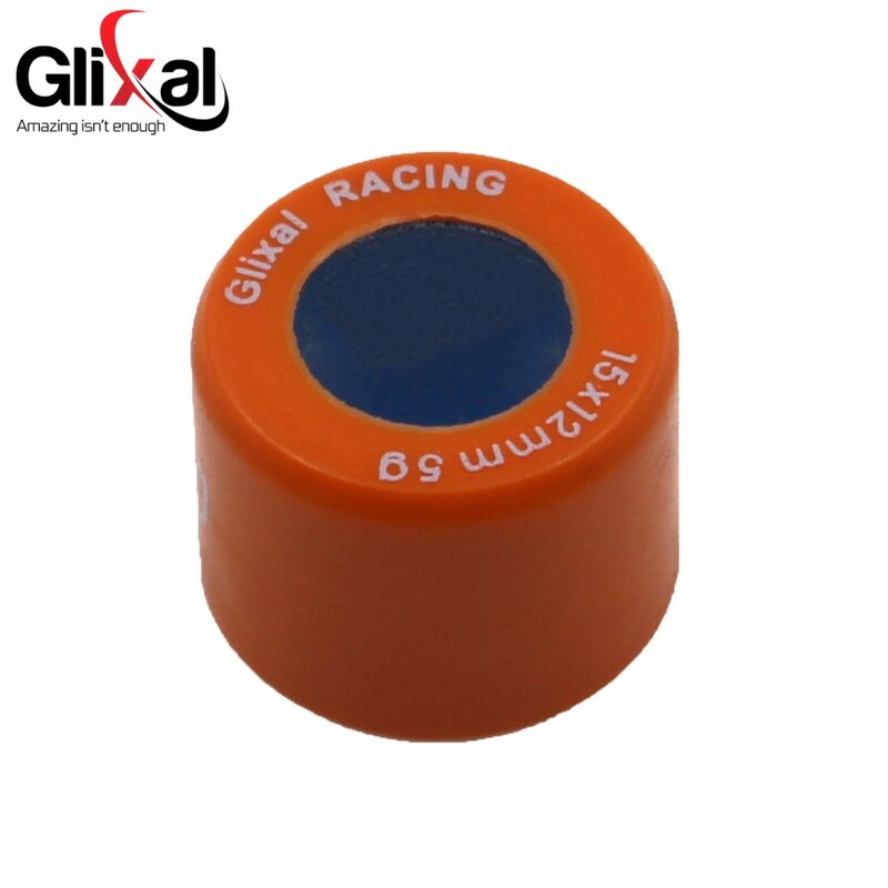 Glixal 15X12mm wysokiej wydajności Racing regulatora prędkości rolki wagi zestaw 1PE40QMB Minarelli Jog 50cc 2-suwowy silnik skuter (4g-10g)