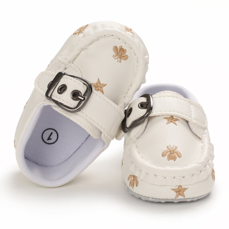 Neue Leder Schuhe Für Jungen Und Mädchen Mode Trend Leder Casual Non-slip Weichen Boden Baby Schuhe Mokazin Baby sport Schuhe