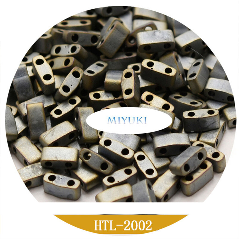 Miyuki Matte Series String Beads, DIY ornamento, HTL Half Tila, importado do Japão, 3G, importado do Japão