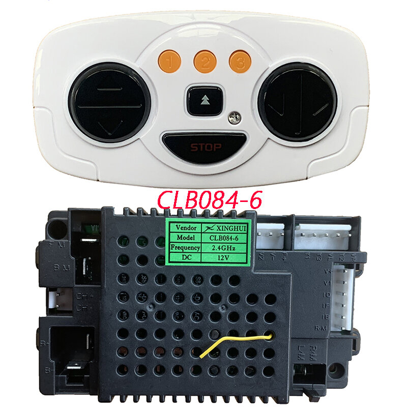 CLB084-6F 12V children's electric car 2.4G remote control receiver CLB transmitter for baby electric car Zhilebao