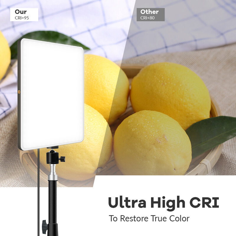 Nuovo pannello luminoso Video a LED dimmerabile spina ue 2700k-5700k illuminazione fotografica per Live Stream Photo Studio Fill Lamp tre colori