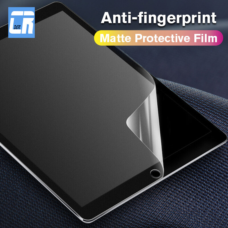 ตัวป้องกันหน้าจอสำหรับ Apple iPad 10.2 7 8 9 Mini 3 4 5 Anti Glare PET ป้องกันฟิล์มสำหรับ iPad Pro 11 Air 5 4 2 3ฟิล์ม