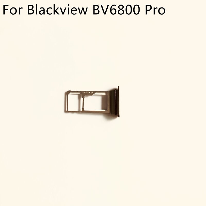 ช่องเสียบบัตรถาดใส่ซิมกระเป๋าเก็บบัตรของแท้สำหรับ blackview BV6800 Pro MT6750T 5.7 "2160x108 0 gratis ongkir