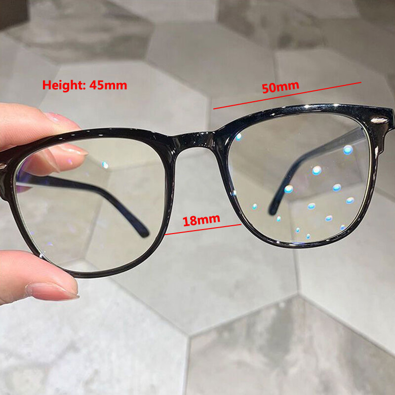 Anti-blue Light okulary dla osób z krótkowzrocznością gogle komputerowe ochrona oczu dla mężczyzn i kobiet dioptrii 0 -0.5 -1.0 -1.5 -2.0 -2.5 -3.0 To -6.0