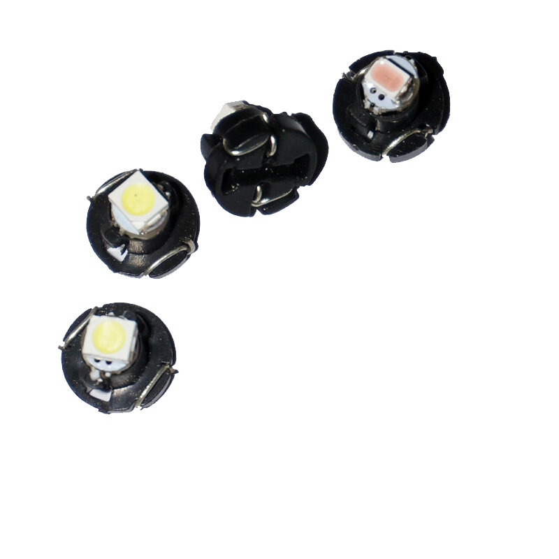 Auto Dashboard LED Light, Dash Lamp, Lâmpadas Cluster para Carro, Luzes de Medidores, 6 Cores, 6 PCs, T3, 3528, 1210 SMD