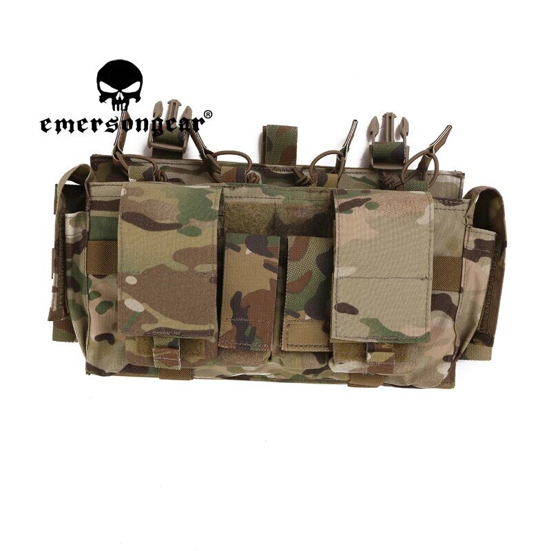 EMERSONGEAR 556 taktyczna torba na magazynki na kamizelkę Airsoft na klatkę piersiową
