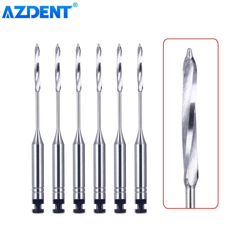 AZDENT Dental Endodontic Drill Gates Glidden Peeso Reamers Rotary Paste Carriers 32mm/25mm Engine Use lime Endo in acciaio inossidabile