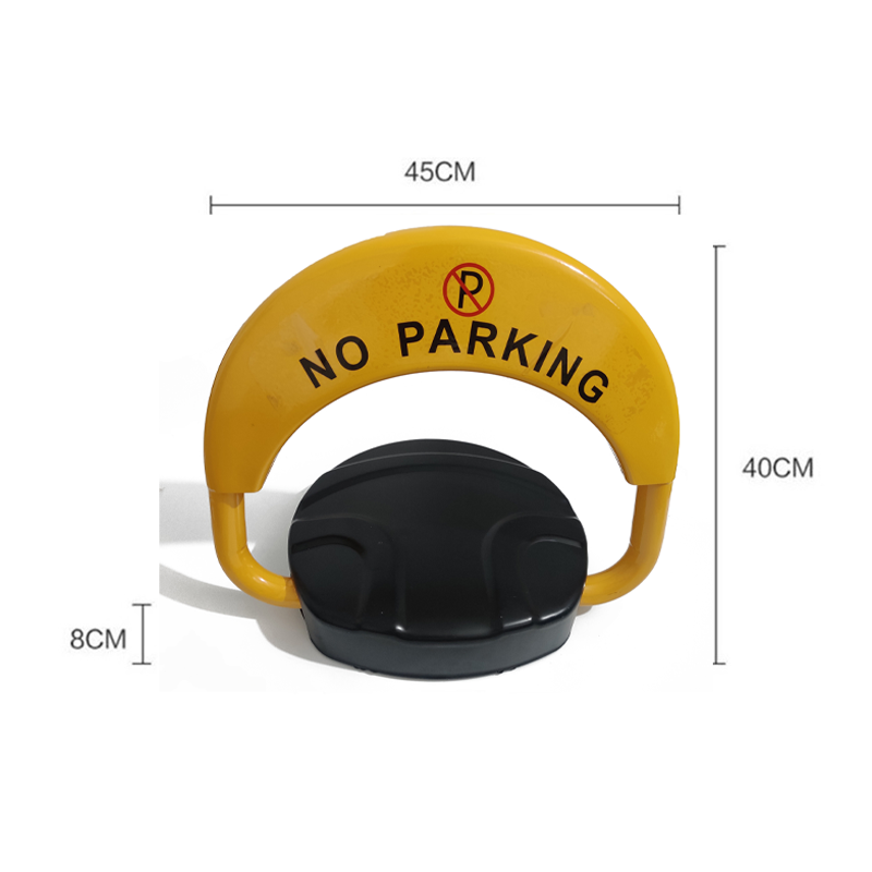 KinJoin-cerradura de estacionamiento con batería recargable, dispositivo con 4 sensores, control remoto automático, protección de espacio de estacionamiento privado