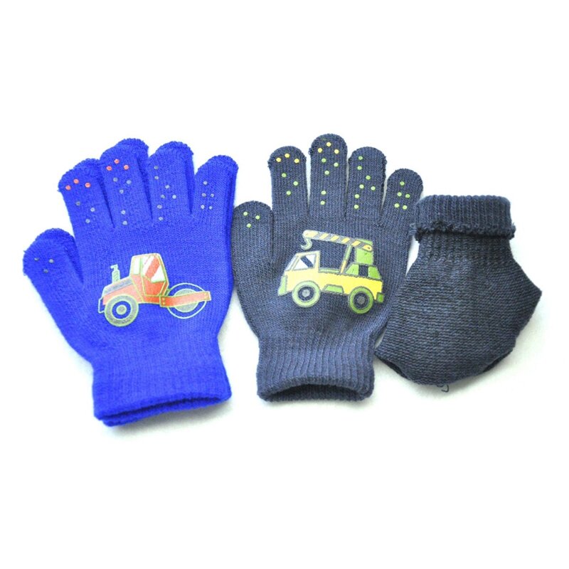 ยืดถัก Warm Full Finger ถุงมืออุ่นฤดูหนาวต้องมีถุงมือขี่กลางแจ้งสวมใส่ G99C