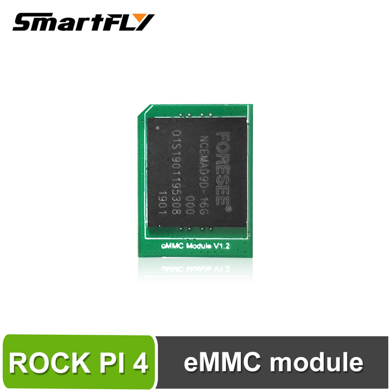 Mouse emmc para rock pi, 16gb/32gb/64gb/128gb