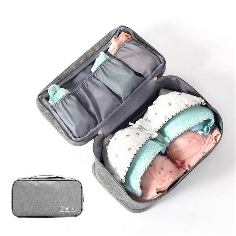여성용 다기능 여행 정리 가방, 속옷 브래지어 마감 보관 가방, 대용량 방수 포장 큐브