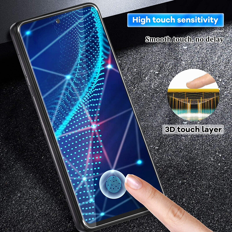 3Pcs Tempered Glass For Motorola Moto G 5G Plus Screen Protector 9H 2.5D Phone On Film Protective Glass For Moto G 5G Glass