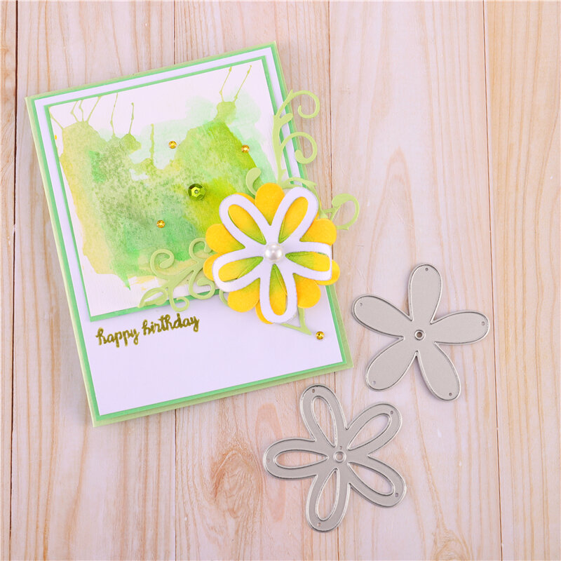 InLoveArts 꽃 금속 절단 다이 잎 스크랩북 카드 만들기 장식 엠보싱 공예 스텐실 2020 년 새로운 다이