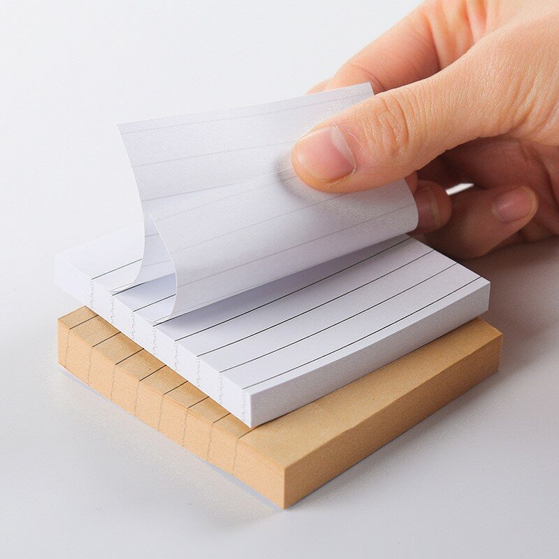 80 stron/zestaw jednolity kolor notatnik Diy jakość Kawaii biurowe szklony zestaw papierniczy artykuły biurowe notatnik śliczne kartki samoprzylepne