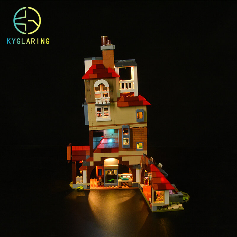 Набор со светодиодсветильник кой Kyglaring, совместим с LEGO 75980 Attack on the Burrow (модель в комплект не входит)