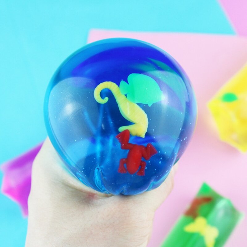 1PC Adults Kids Decompression Toys Fun Vent Can't Catch Water Snake Toys Children Anti Stress Hand Wrist Squeeze Fidgets Toys