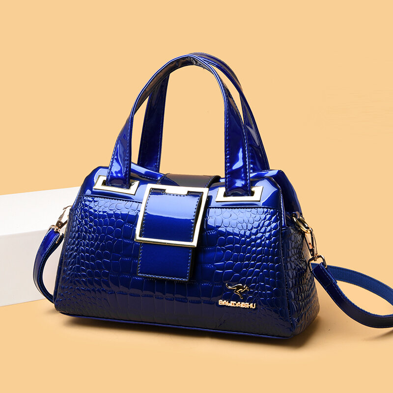 Borse a tracolla di marca della borsa del progettista di lusso per le donne 2024 nuove borse a tracolla in pelle con motivo a coccodrillo borsa a tracolla Casual Bolsos
