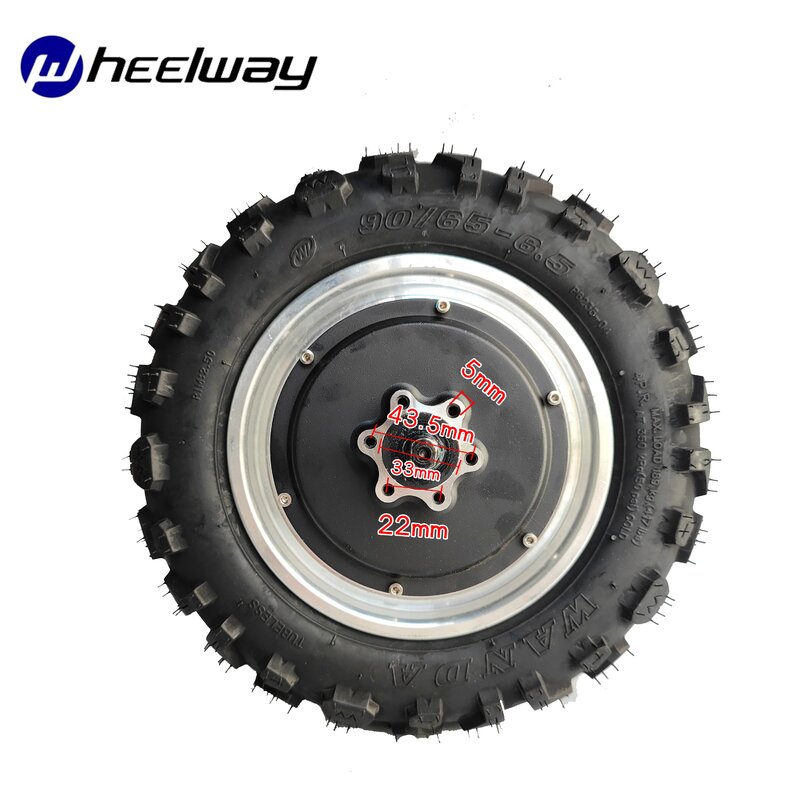 11 inch Electric Scooter 48V1000W1500W wheel high speed BLDC motor kit electric 60km/h UTV Motorcycle Engine kit Off-road Tire