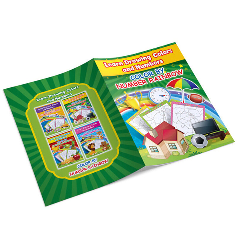 1ชุด Magical Tracing คัดลอกตัวอักษร Reusable สมุดภาพระบายสี Magic Water Drawing Book เด็กวัยหัดเดิน Early Education การเรียนรู้ของเล่น