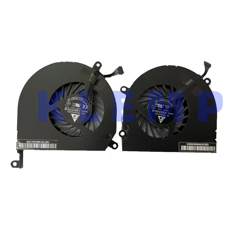 Pardarsey 1Pair A1286 Left/Right Side CPU Cooling Fan Compatible for MacBook Pro 15" 2008 2009 2010 2011 2012 Cooler Heatsink