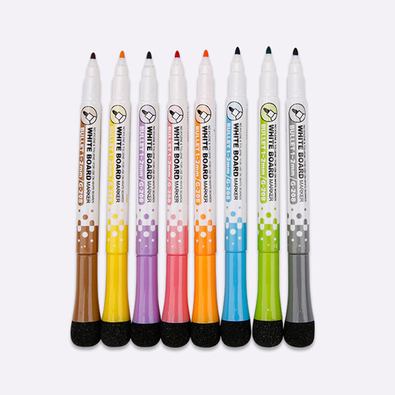 New Magnetic Whiteboard Pen Writing Drawing Erasable Board Marker Office Supplies
