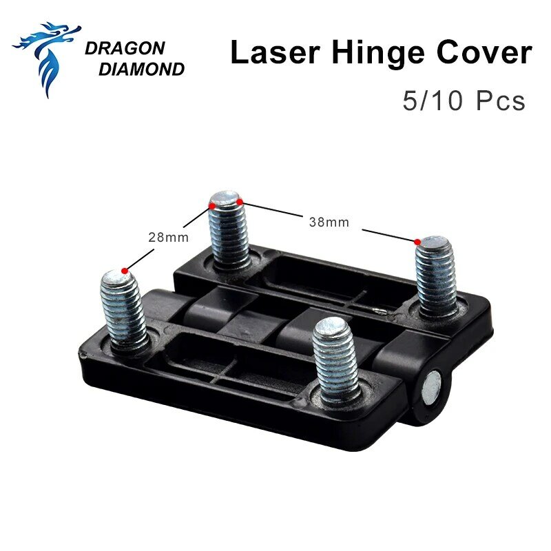 Draak Diamant Laser Scharnier Cover Mechanische Onderdelen Voor Co2 Laser Graveur En Snijmachine Diy Co2 Laser Kit Met Zink legering